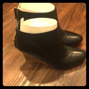 Almost New Ann Taylor Leather Ankle Boots